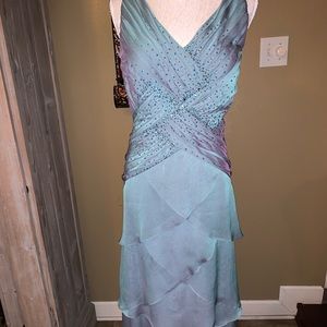 Teal Evening Gown